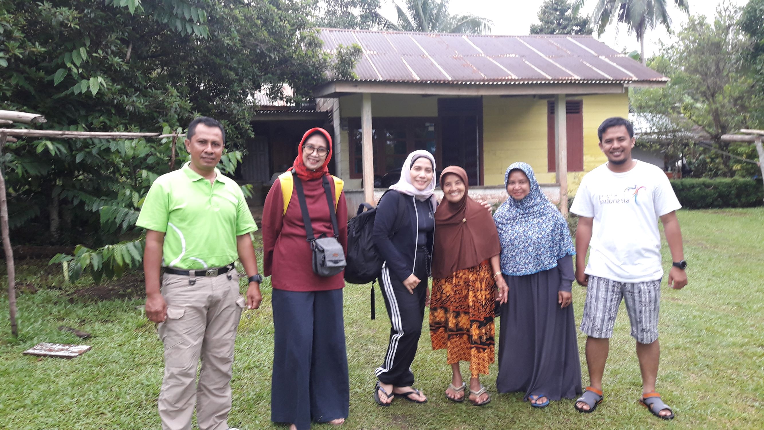 Kunjungan tamu homstay Azahra II dosen dari Universitas Pancasila Jakarta